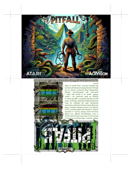 Pitfall! – Klasyczna gra przygodowa na Atari XL/XE